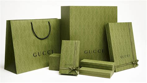 Gucci sustainable packaging